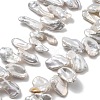 Natural Baroque Keshi Pearl Beads Strands PEAR-P064-02C-01A-2