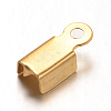 Ion Plating(IP) 304 Stainless Steel Folding Crimp Ends X-STAS-F075-27-1