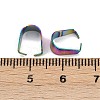 304 Stainless Steel Snap On Bails STAS-C135-01C-RC-3