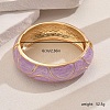 Zinc Alloy Hinged Bangles for Women HM0070-1-2