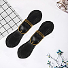 CutHollow 2Pcs Leather Toggle Buckle AJEW-CL0001-26A-4