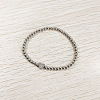 304 Stainless Steel Beads Stretch Bracelets for Women FS-WGC4F34-25-1