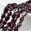 Nuggets Natural Garnet Bead Strands G-M345-04-1