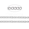 Tarnish Resistant 304 Stainless Steel Twist Chains CHS-K001-24-3mm-2