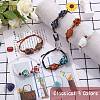 12Pcs Adjustable Braided Nylon Cord Macrame Pouch Bracelet Making AJEW-SW00010-02-5