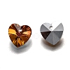 Electroplate Glass Charms X-G030V10mm-001CP-3