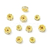 30Pcs 3 Styles 316 Surgical Stainless Steel Rhinestone Spacer Beads STAS-CJ0003-64-8