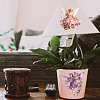3 Sheets 3 Styles Flower PVC Waterproof Decorative Stickers DIY-WH0404-032-4