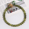 Alloy Resin Rondelle Beaded Necklaces for Women WG2A417-03-1