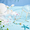 5 Strands 5 Colors Natural Cultured Freshwater Shell Beads Strands SHEL-PH0001-52-5