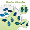 10Pcs Natural Agate Cabochons G-FH0002-65A-4