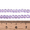 Baking Paint Glass Beads Strands EGLA-Q120-A-C01-4
