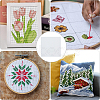 12Pcs 11CT Cross Stitch Fabric Sheets DIY-CY0002-77A-5