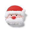Christmas Theme Opaque Resin Cabochons RESI-Q217-03D-1