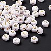 Plating Acrylic Beads PACR-R242-01-M-1