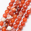 Natural Fire Crackle Agate Bead Strands X-G-K166-07F-10mm-14-1