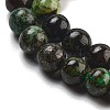 Natural Azurite Beads Strands G-Z063-A04-03-4