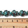 Synthetic Turquoise Dyed Beads Strands G-P507-05O-3