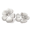 Non-Tarnish 304 Stainless Steel Stud Earrings EJEW-Z022-29P-2