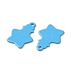 Spray Painted 201 Stainless Steel Pendants STAS-G304-02D-2