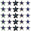 60Pcs 5 Colors Glass Beads GLAA-PA0001-73-7