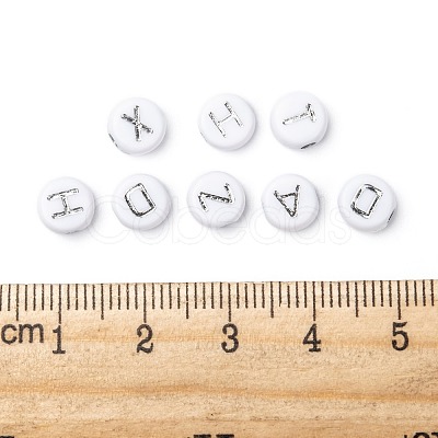 Plating Acrylic Beads PACR-YW0001-08P-1