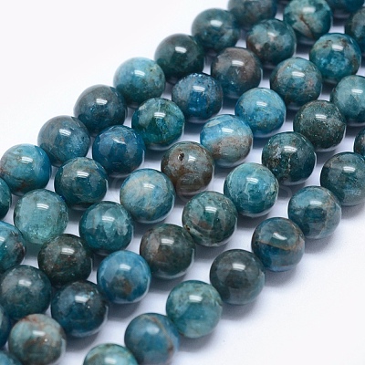 Natural Apatite Beads G-E481-05-8mm-1
