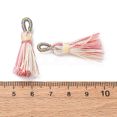 Polyester Tassel Pendants FIND-D302-01J-1