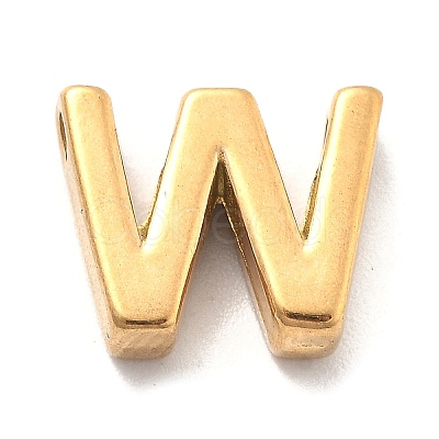 Ion Plating(IP) 304 Stainless Steel Charms STAS-R138-07G-W-1