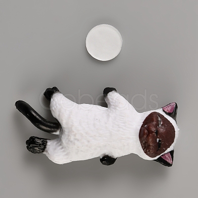 PVC Cat Display Decorations DJEW-WH0063-64E-1