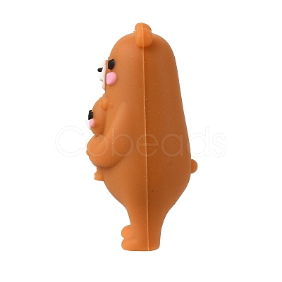 Mother's Day Silicone Beads SIL-D014-02E-1