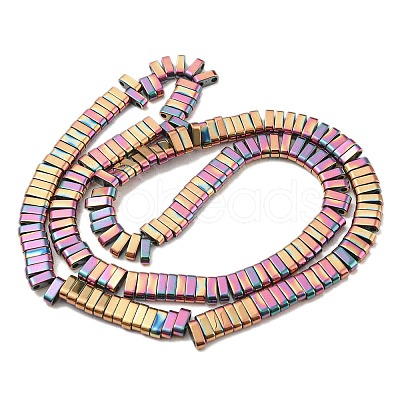 Electroplated Non-magnetic Synthetic Hematite Beads Strands G-C106-B02-01A-1