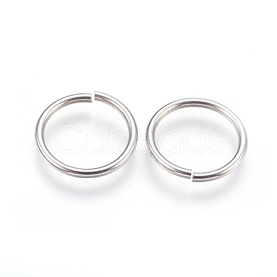 Tarnish Resistant 304 Stainless Steel Saw Cut Open Jump Rings STAS-P212-25P-21-1