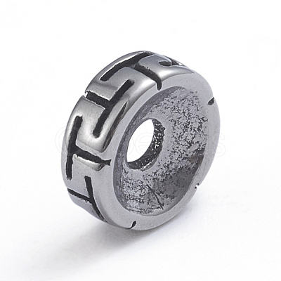 Retro 304 Stainless Steel Spacer Beads X-STAS-L243-040AS-1