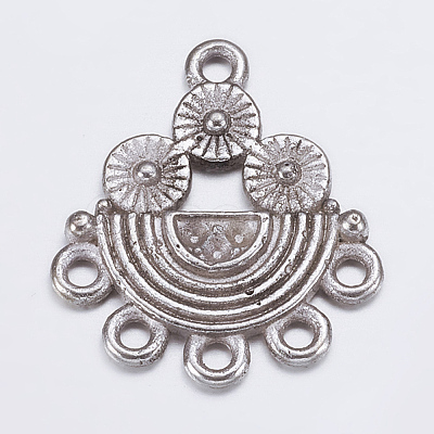 Alloy Rhinestone Connector Settings EA10681Y-1