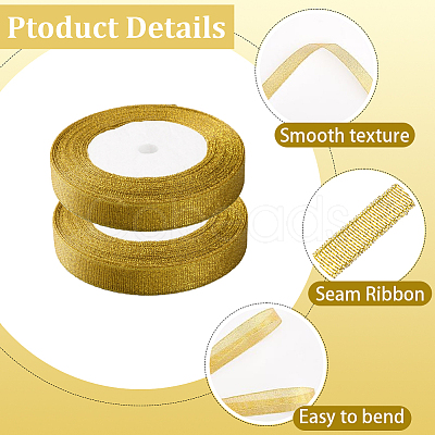 2Rolls Glitter Metallic Ribbon OCOR-GF0005-78B-01-1