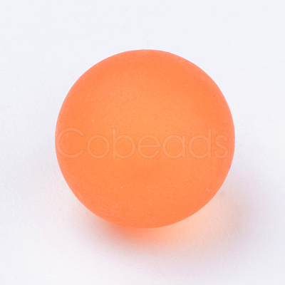 Transparent Acrylic Beads X-FACR-R022-10mm-M-1