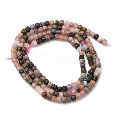 Mixed Gemstone Beads Strands G-RM2025-C25-A-1