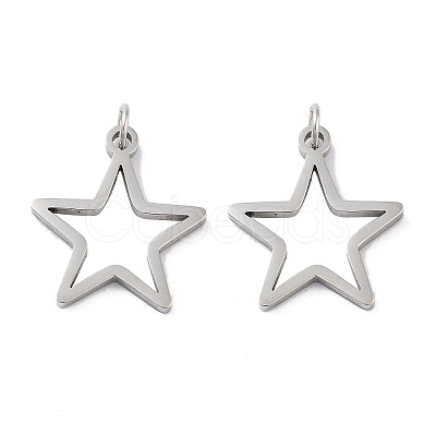 Non-Tarnish 304 Stainless Steel Pendants STAS-G324-01E-P-1