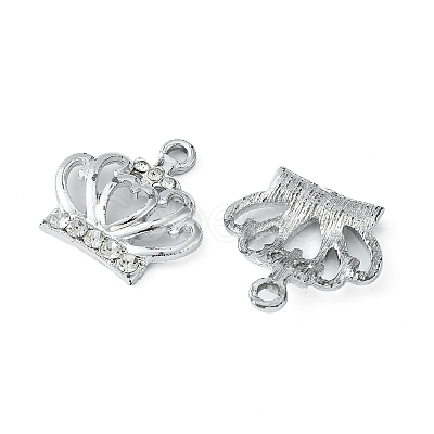 Alloy Rhinestone Pendants ALRI-YW0001-06-1