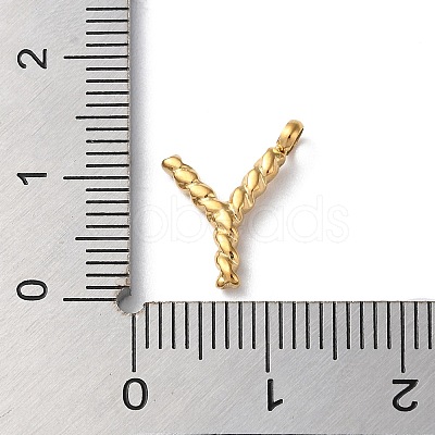 316 Surgical Stainless Steel Pendants & Charms STAS-D031-01Y-1