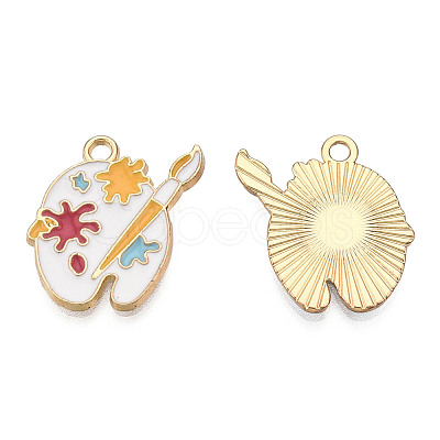 Alloy Pendants X-ENAM-S119-089B-RS-1