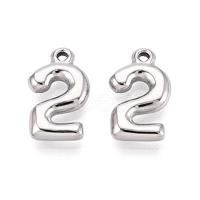 304 Stainless Steel Pendants STAS-N109-261C-P-1
