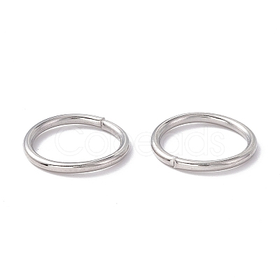 Non-Tarnish 304 Stainless Steel Open Jump Rings STAS-C040-01D-P-1