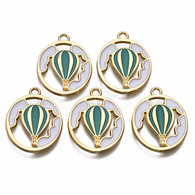 Alloy Enamel Pendants ENAM-T011-115-NR-1