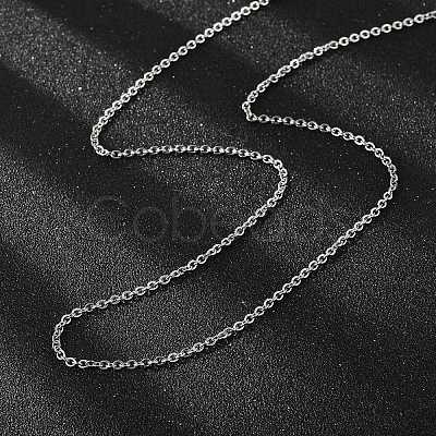 Non-Tarnish 304 Stainless Steel Necklace MAK-K004-07P-1