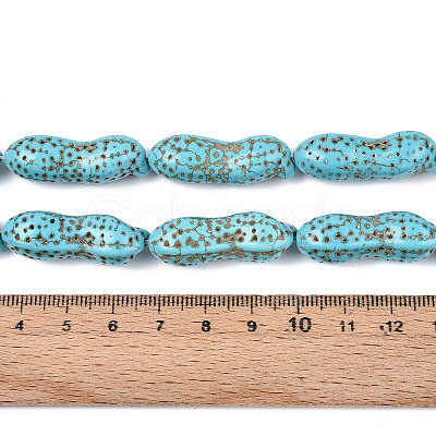 Synthetic Turquoise Beads Strands G-N352-16B-1