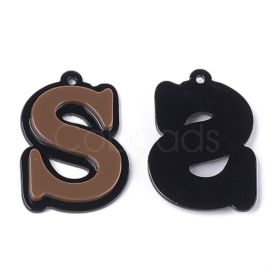 Cellulose Acetate(Resin) Pendants KY-S158-41S-E-1