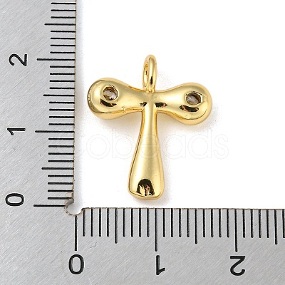 Rack Plating Brass Micro Pave Cubic Zirconia Pendants KK-A200-24G-T-1