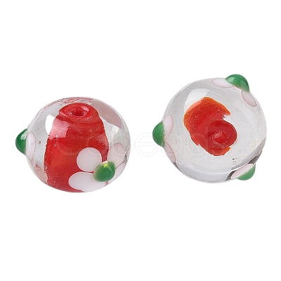 Handmade Lampwork Enamel Beads LAMP-Z020-04C-1